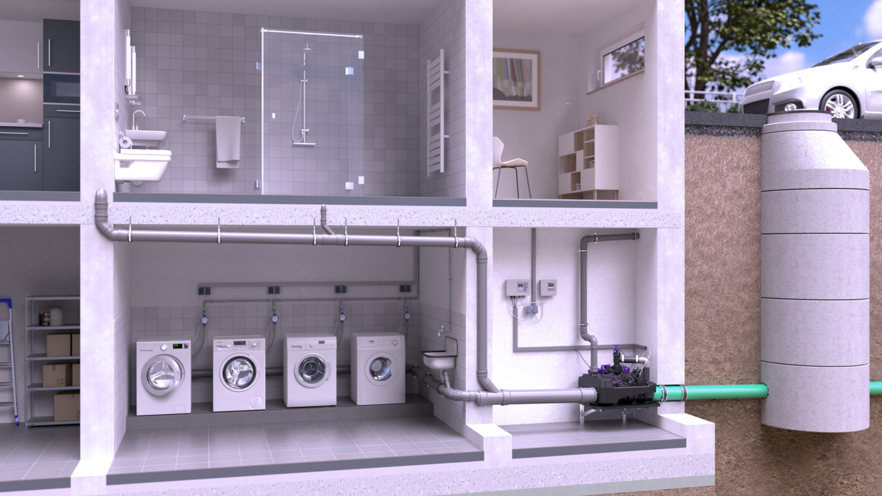 <em>Ecolift L</em> im Mehrfamilienhaus <em>Ecolift L</em> im Mehrfamilienhaus