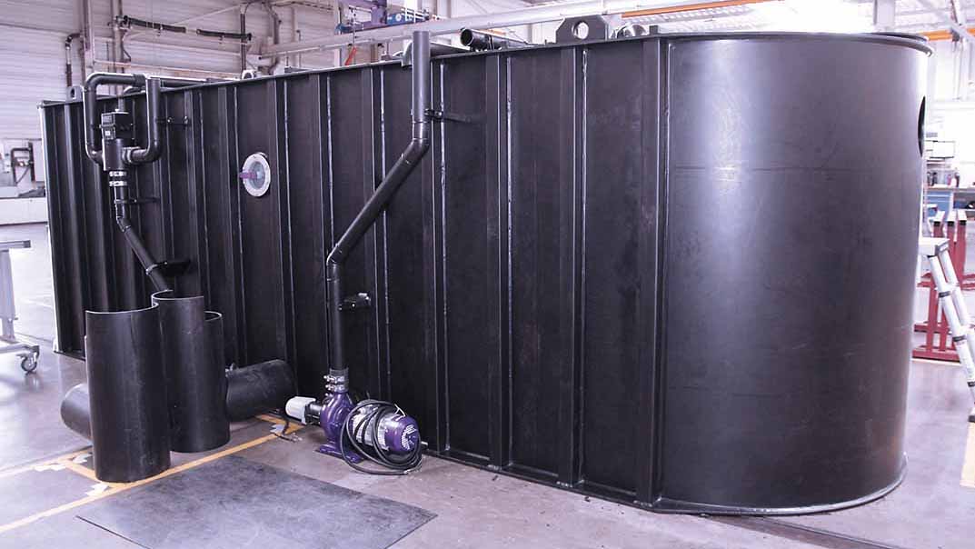 Fettabscheider EasyClean free Auto Mix & Pump NS 50