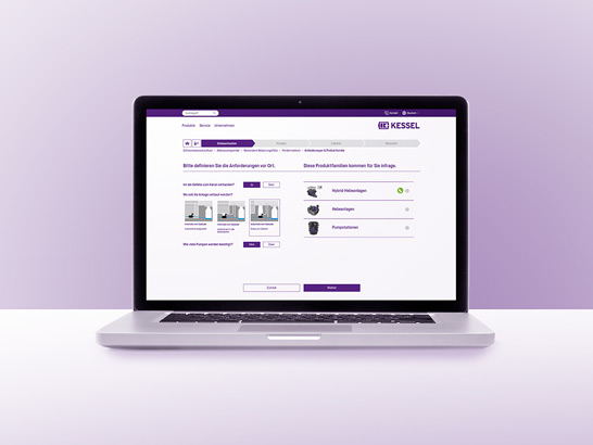 Planungstool SmartSelect für Pumpentechnik