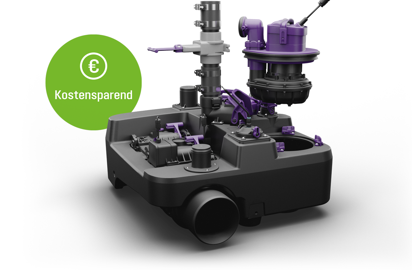 Die Ecolift L ist kostensparend im Betrieb Die Ecolift L ist kostensparend im Betrieb