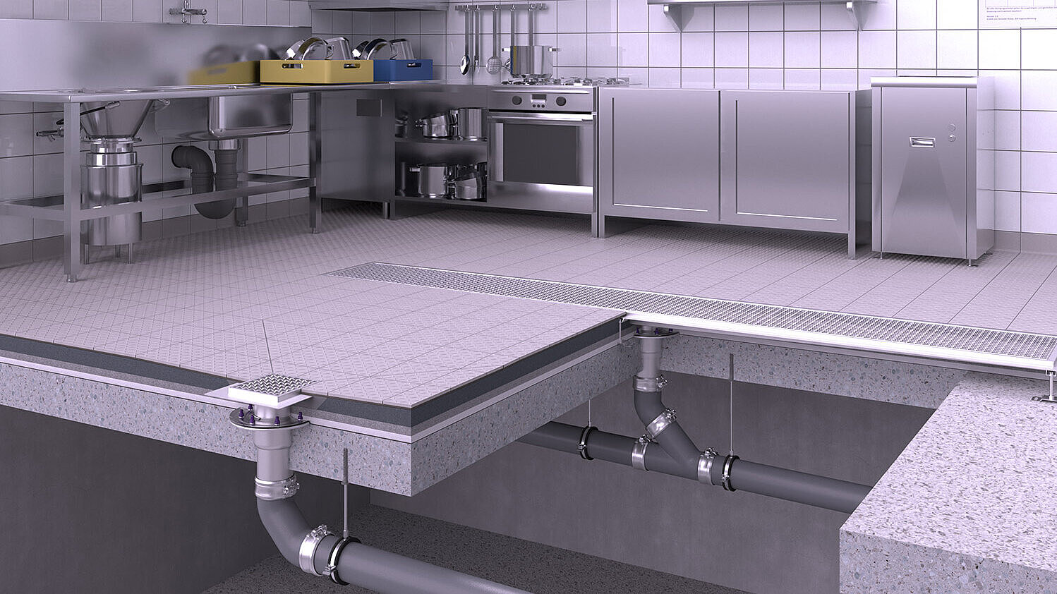 Rinnen im gewerblichen Bereich Rinnen im gewerblichen Bereich