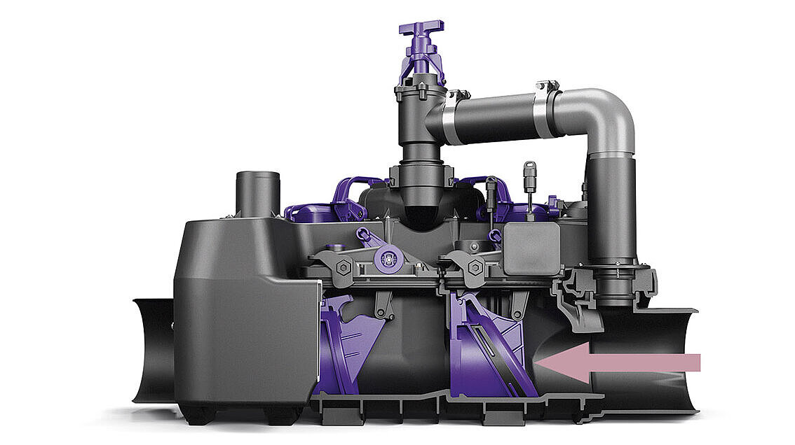 Zuverlässiger Schutz bei Rückstau mit der Ecolift L