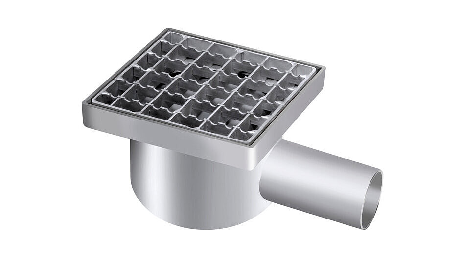 Sanierungsablauf Ferrofix DN 50 mit Anschlussrand Sanierungsablauf Ferrofix DN 50 mit Anschlussrand