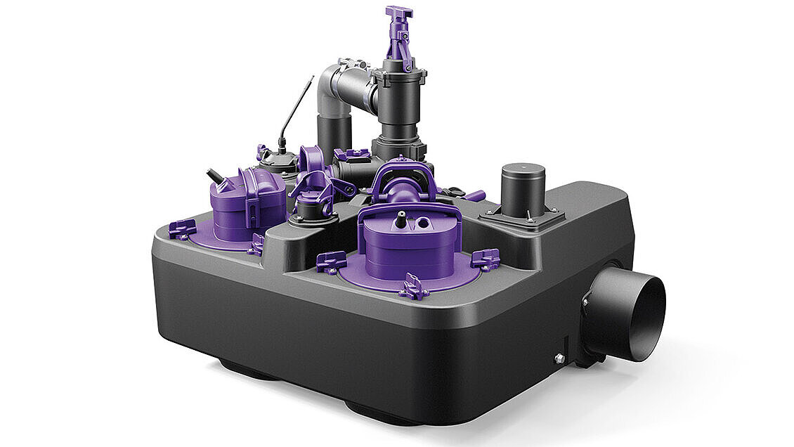 Hybrid-Hebeanlage Ecolift L Duoanlage