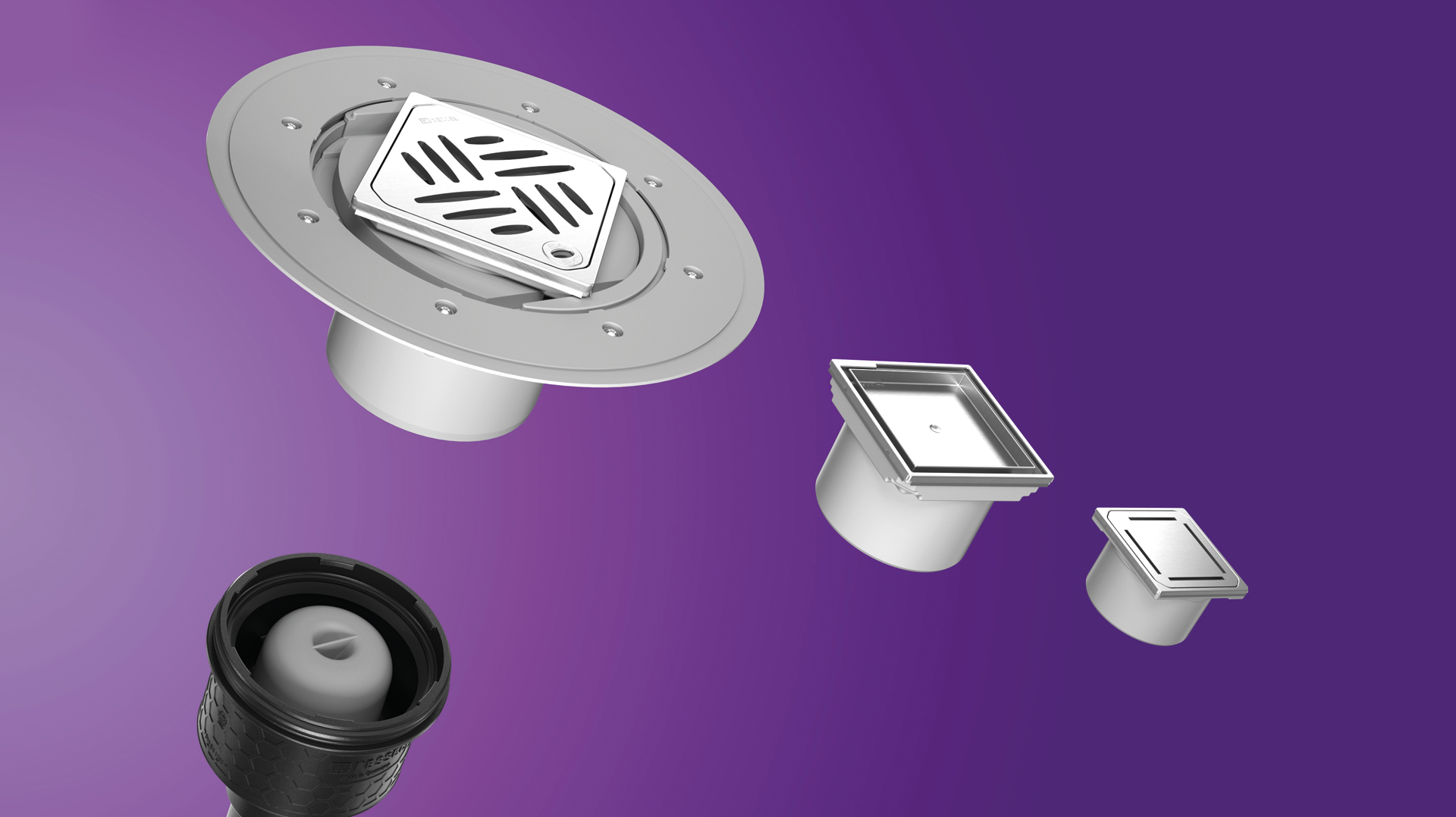 Einfaches zusammenstellen von Abläufen mit dem Baukastensystem von KESSEL Einfaches zusammenstellen von Abläufen mit dem Baukastensystem von KESSEL