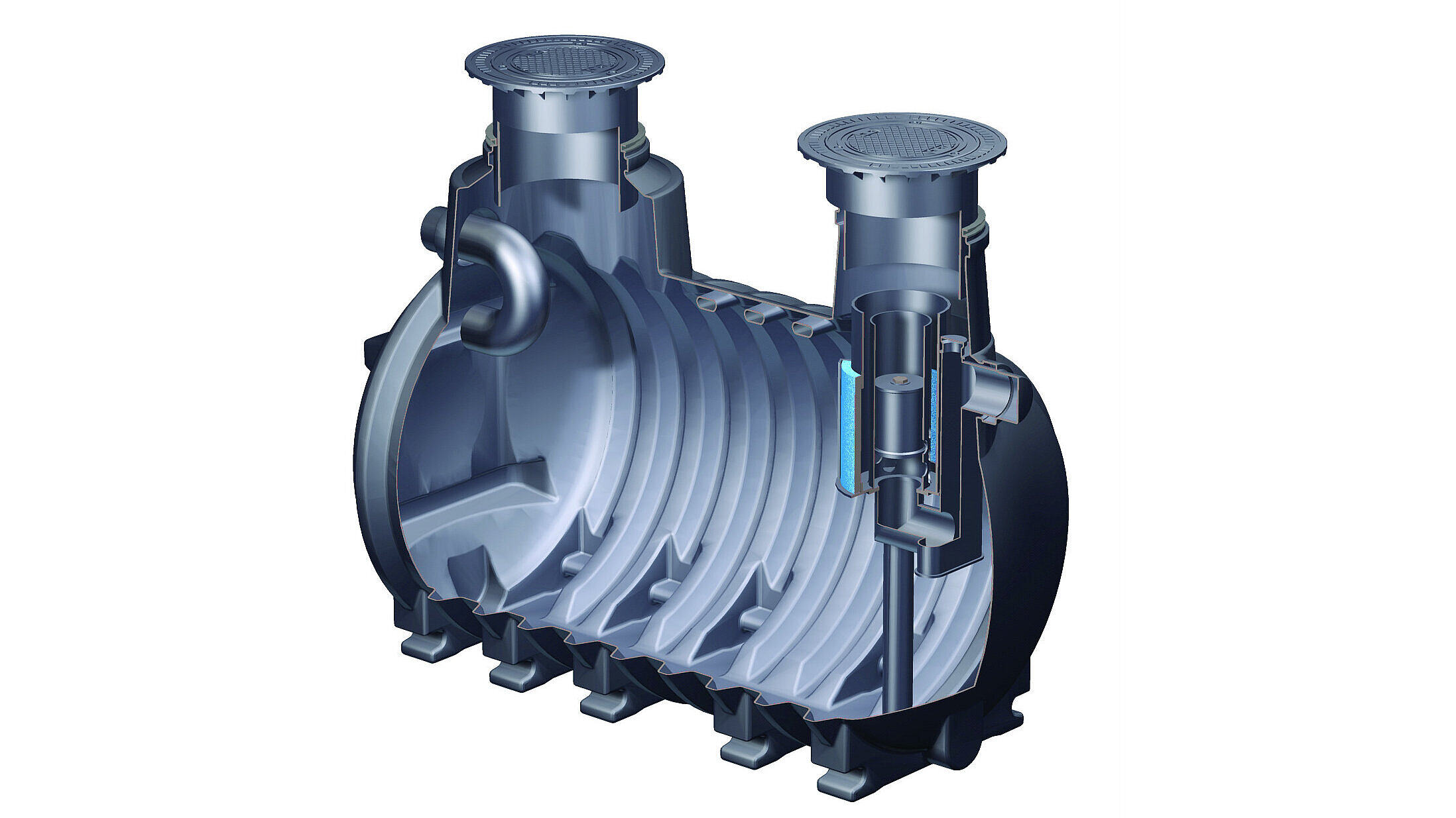 Koaleszenzabscheider EasyOil ground, System A Koaleszenzabscheider EasyOil ground, System A