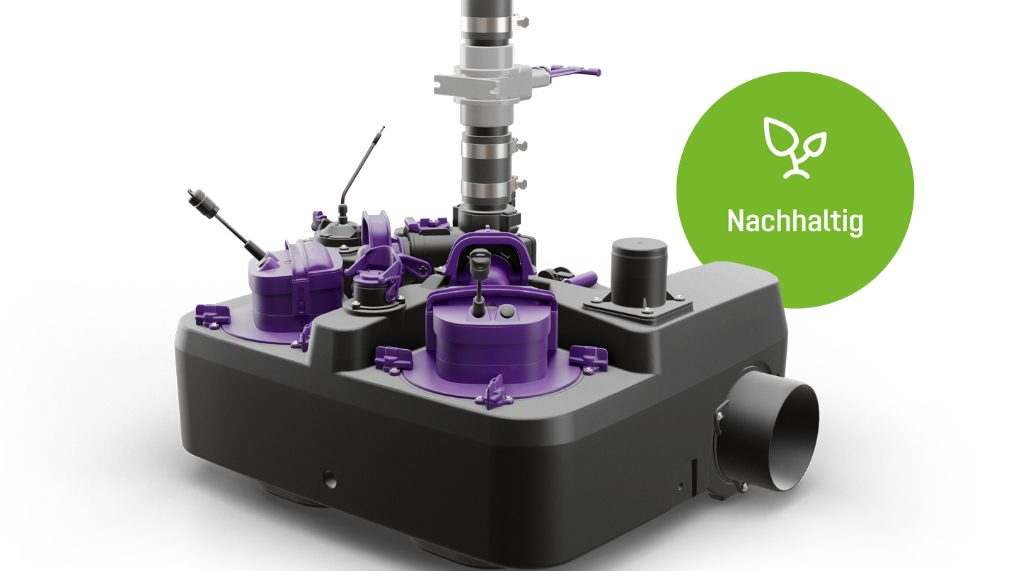 Hybrid-Hebeanlage Ecolift L Bypass Duoanlage Hybrid-Hebeanlage Ecolift L Bypass Duoanlage