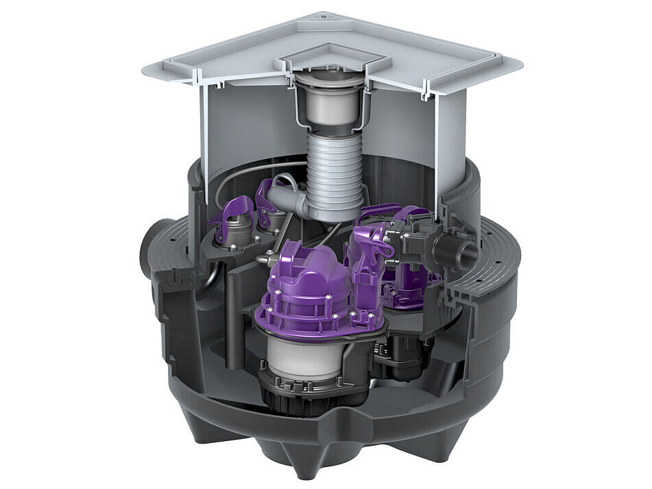 Hebeanlage Aqualift F Compact Hebeanlage Aqualift F Compact