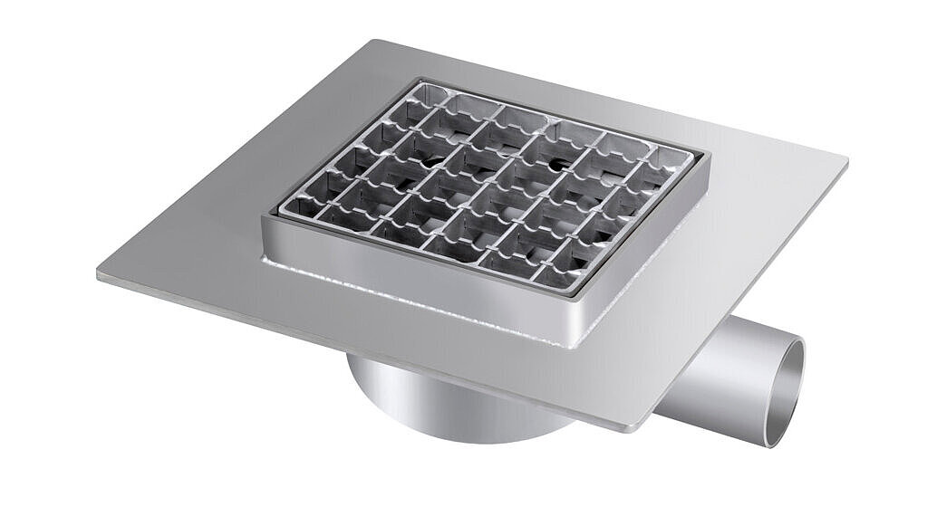 Sanierungsablauf Ferrofix DN 50 mit Klebeflansch Sanierungsablauf Ferrofix DN 50 mit Klebeflansch